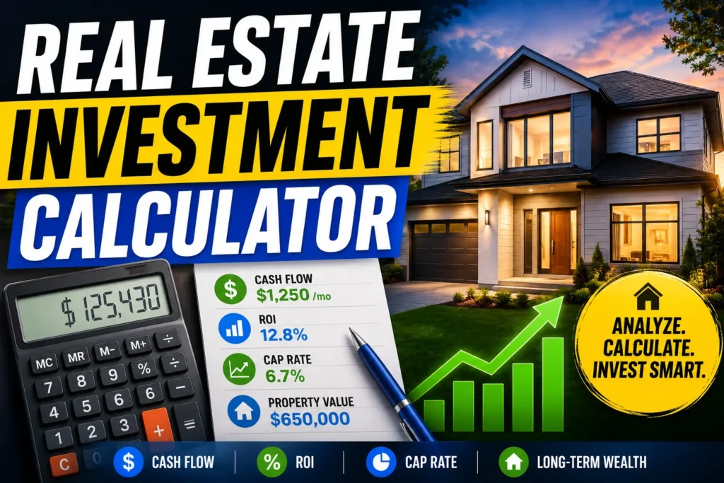 Real Estate Investment Calculator
